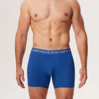 Secret Face Men's 5-Pack Ultra-Soft Boxer Briefs - Lightweight Stretch Cotton, Second Skin Feel, Assorted Colors