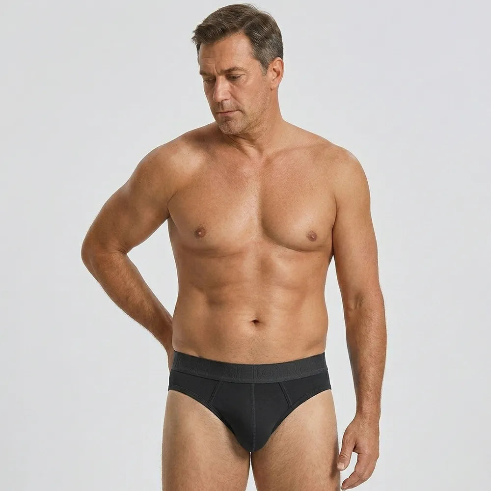 SecretFace Men's luxury brief high quality stretchable cotton with flexible tight fit made for comfort and durability