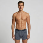 Secret Face Men's Boxer Briefs 5-Pack - Assorted Stripes & Solids, Soft Stretch Cotton, Comfort Fit