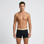 Secret Face Men's 5-Pack Premium Trunks - Soft Performance Cotton, Breathable Everyday Luxury Boxer Briefs