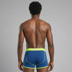 Secret Face Men's Vintage 60s Vintage Trunks - 5-Pack Boxed Set, Stretch Cotton Retro Underwear