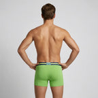 Secret Face Men's Stretch Boxer Briefs - Luxury Comfort, Flexible Tight Fit, Durable Cotton Blend (Assorted Novelty & Solid Prints)