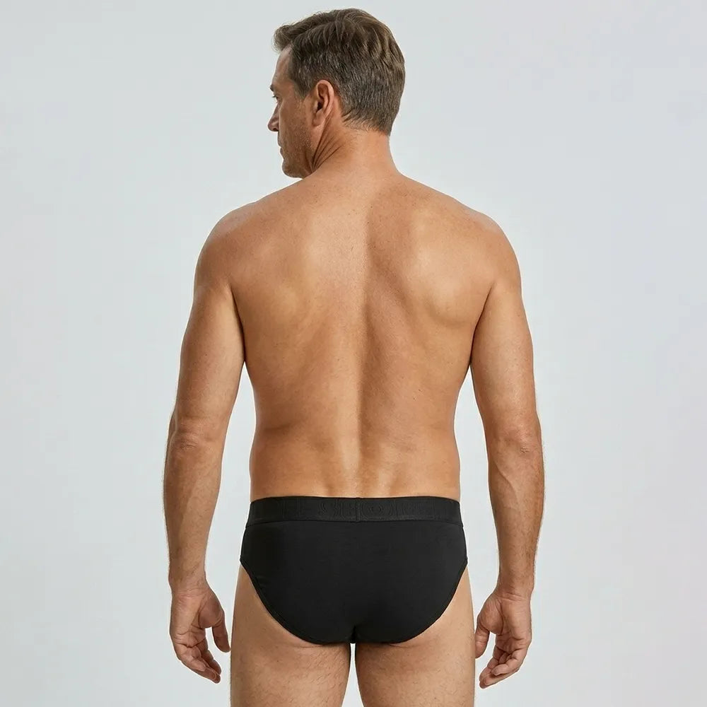 SecretFace Men's luxury brief high quality stretchable cotton with flexible tight fit made for comfort and durability
