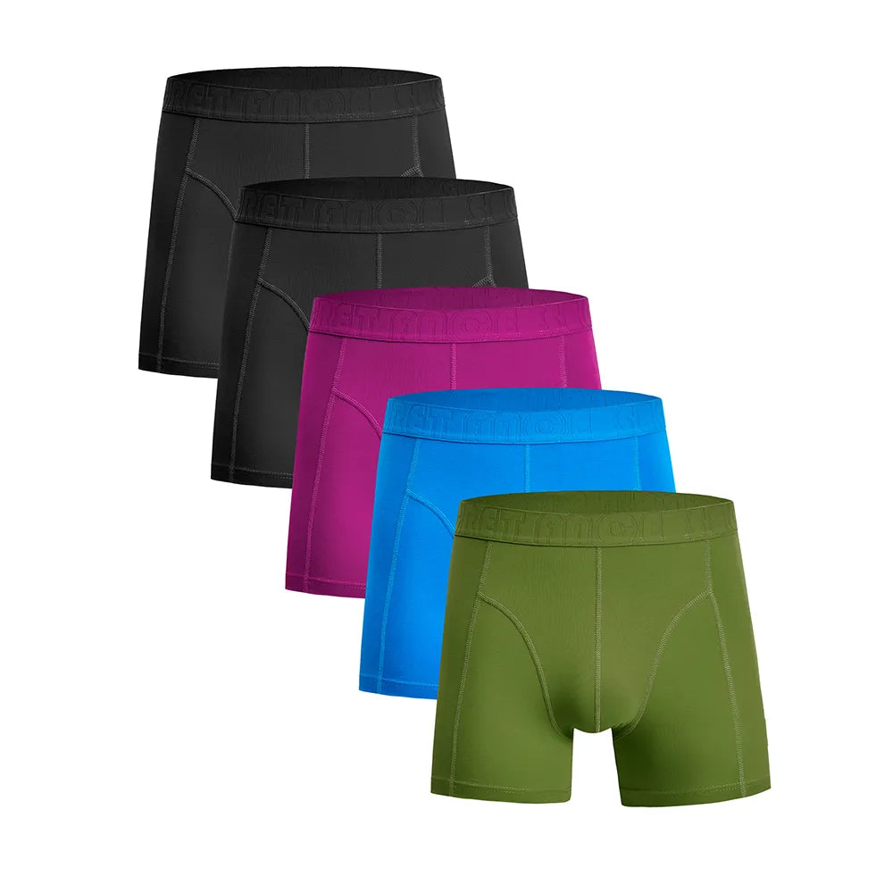 SecretFace Men's luxury boxer high quality stretchable cotton with flexible tight fit made for comfort and durability