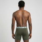 Secret Face Men's Anti-Chafe Trunks - Contour Panel Design, Stretchy & Non-Slip Waistband, Athletic Support Boxer Briefs