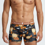 Secret Face Men's 5-Pack Premium Trunks - Soft Performance Cotton, Breathable Everyday Luxury Boxer Briefs