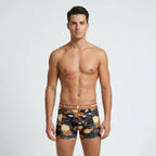 Secret Face Men's 5-Pack Premium Trunks - Soft Performance Cotton, Breathable Everyday Luxury Boxer Briefs