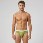 Secret Face Men's 5-Pack Color Block Briefs - Bold Contrast Colors, Stretch Cotton, Comfort Fit