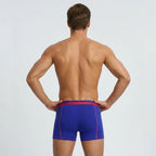 Secret Face Men's Stretch Cotton Boxer Briefs 5-Pack - Tight Fit, Flexible, Multi-Color & Floral Print