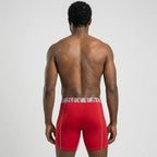 Secret Face Men's Anti-Chafe Trunks - Contour Panel Design, Stretchy & Non-Slip Waistband, Athletic Support Boxer Briefs