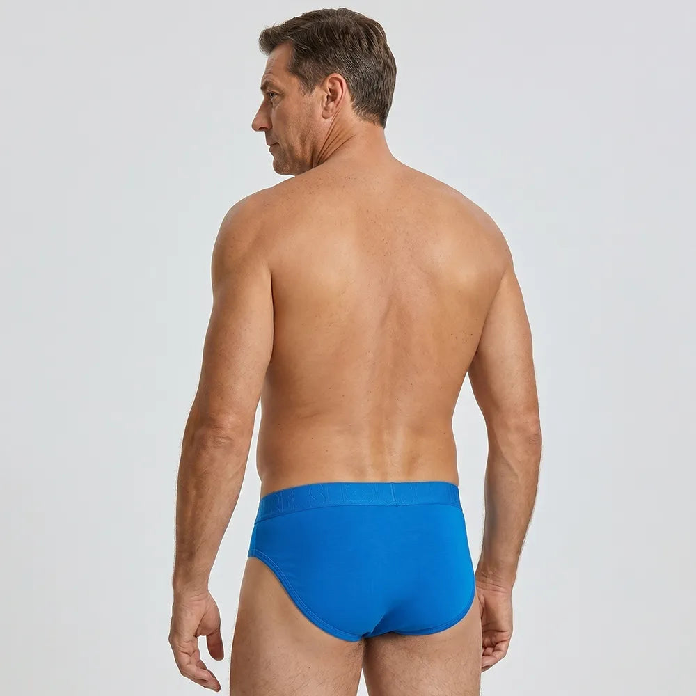 SecretFace Men's luxury brief high quality stretchable cotton with flexible tight fit made for comfort and durability