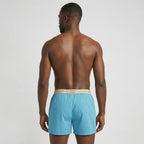 Secret Face Men's Woven Boxer Shorts 3-Pack - Classic Gingham Check, Soft Cotton, Elastic Waistband