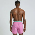 Secret Face Men's Quick Dry Beach Shorts - Elastic Waist Drawstring Swim Trunks