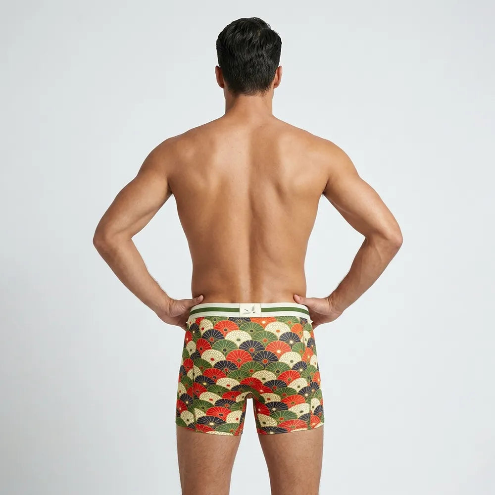 Secret Face Men's 5-Pack Premium Trunks - Soft Performance Cotton, Breathable Everyday Luxury Boxer Briefs
