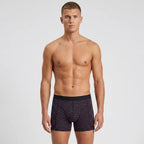 Secret Face Men's 5-Pack Sporty Boxer Briefs - Stretch Cotton Compression Fit with Geometric & Solid Designs