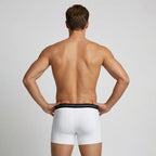Secret Face Men's Boxer Briefs 5-Pack - Assorted Stripes & Solids, Soft Stretch Cotton, Comfort Fit