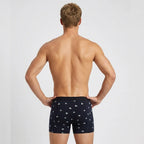 Secret Face Men's 5-Pack Luxury Printed Boxer Briefs - Stretch Cotton, Assorted Patterns