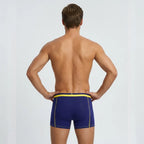 Secret Face Men's Stretch Cotton Boxer Briefs 5-Pack - Tight Fit, Flexible, Multi-Color & Floral Print
