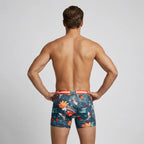 Secret Face Men's Stretch Boxer Briefs - Luxury Comfort, Flexible Tight Fit, Durable Cotton Blend (Assorted Novelty & Solid Prints)