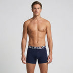 Secret Face Men's Trunks 5-Pack - Japan Samurai Print, Premium Stretch Cotton, Comfort Fit Boxers