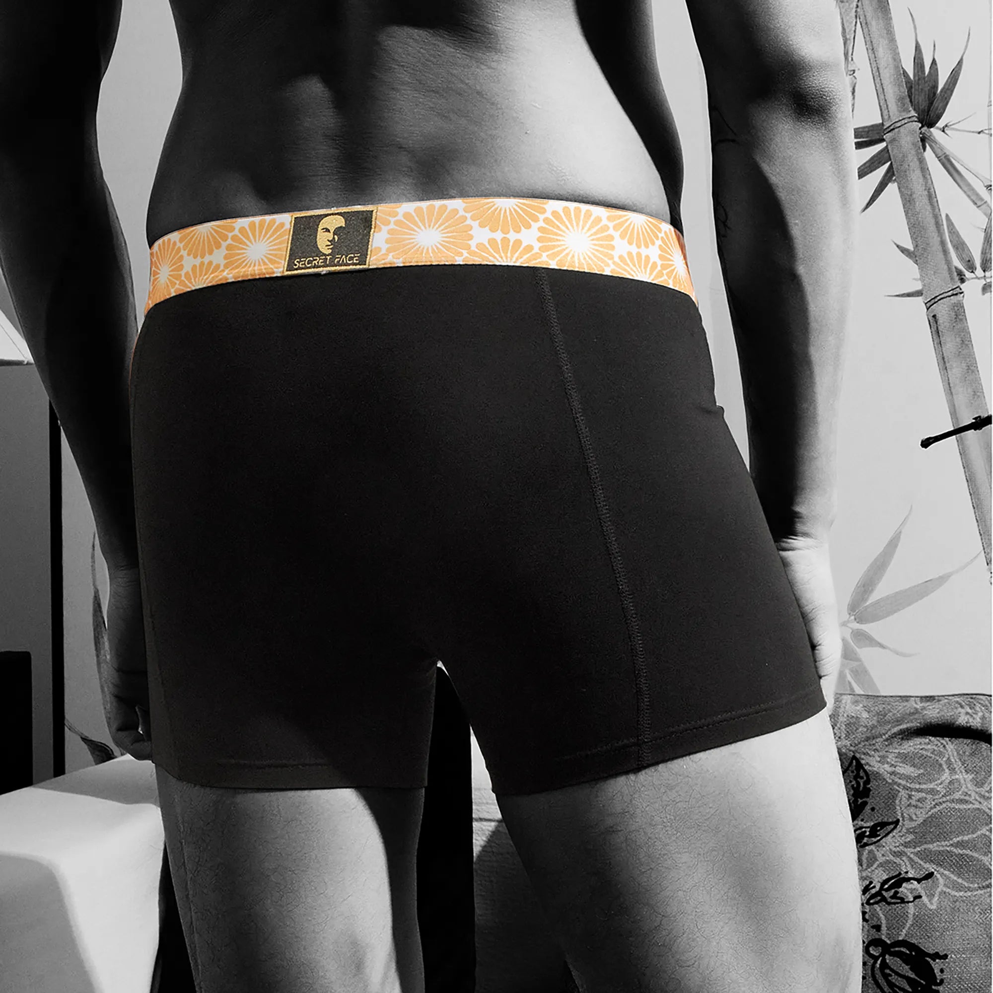 Secret Face Men's 5-Pack Premium Trunks - Soft Performance Cotton, Breathable Everyday Luxury Boxer Briefs
